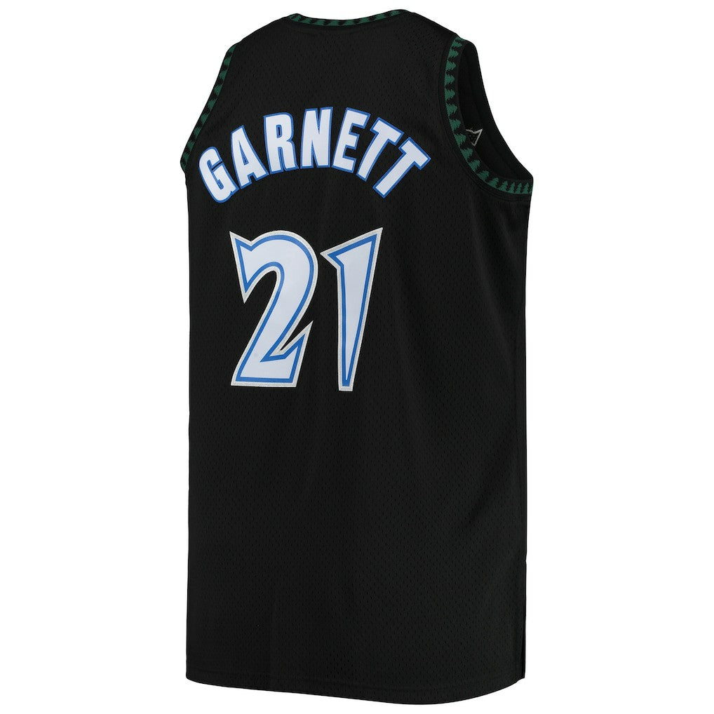 NBA Kevin Garnett Minnesota Timberwolves 1997/98 Big & Tall Hardwood Classics Swingman Jersey