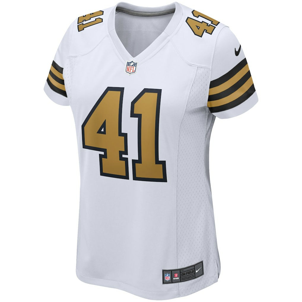 Alvin Kamara  Women's Alternate Game Player Jersey - New Orleans Saints