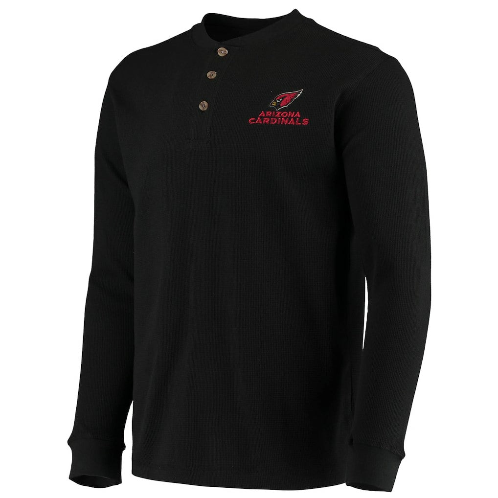 Dunbrooke Logo Maverick Thermal Henley Long Sleeve T-Shirt - Arizona Cardinals
