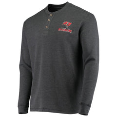 Dunbrooke Logo Maverick Thermal Henley Long Sleeve T-Shirt - Tampa Bay Buccaneers