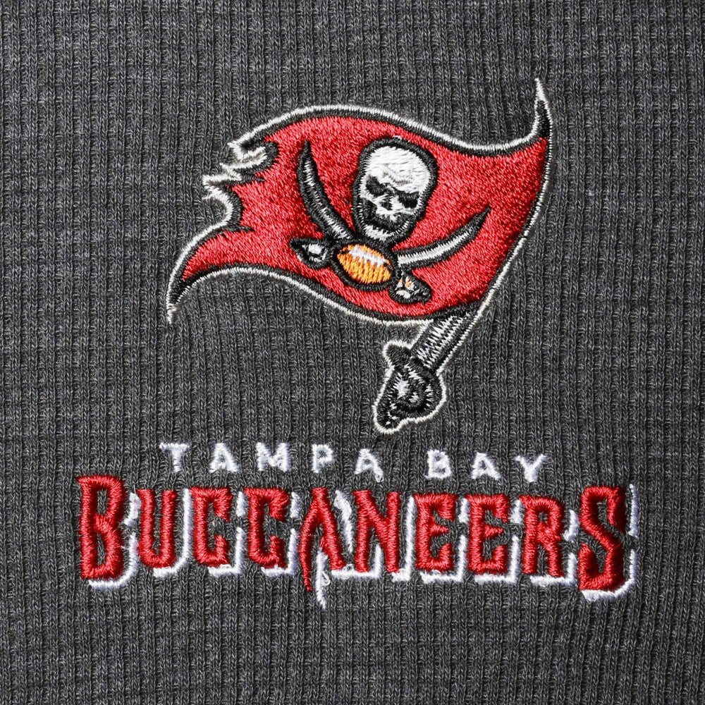 Dunbrooke Logo Maverick Thermal Henley Long Sleeve T-Shirt - Tampa Bay Buccaneers