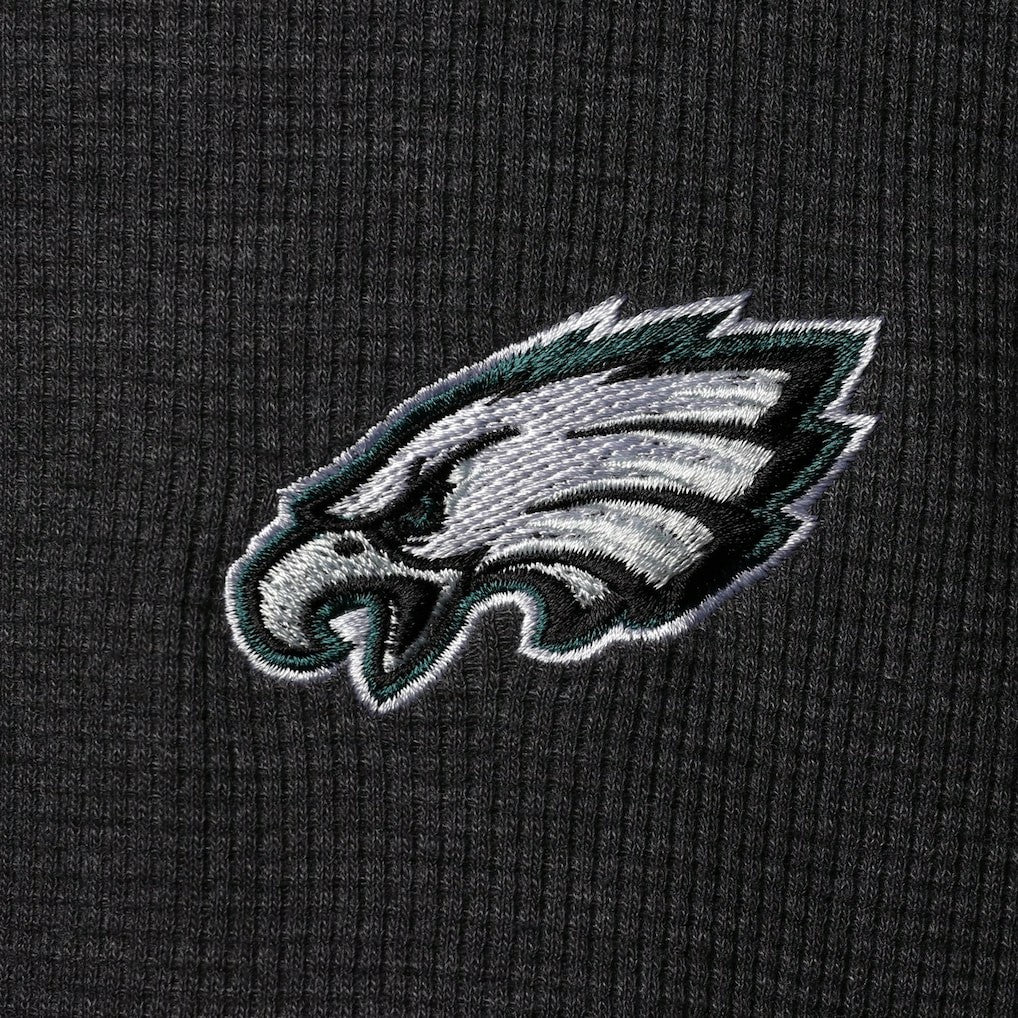 Dunbrooke Logo Maverick Thermal Henley Long Sleeve T-Shirt - Philadelphia Eagles