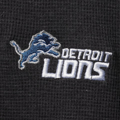 Dunbrooke Logo Maverick Thermal Henley Long Sleeve T-Shirt - Detroit Lions