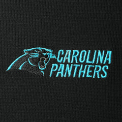 Dunbrooke Logo Maverick Thermal Henley Long Sleeve T-Shirt - Carolina Panthers