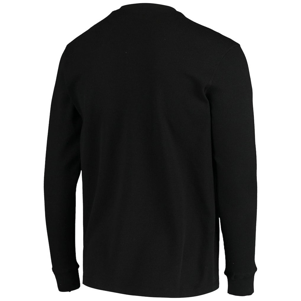Dunbrooke Logo Maverick Thermal Henley Long Sleeve T-Shirt - Las Vegas Raiders