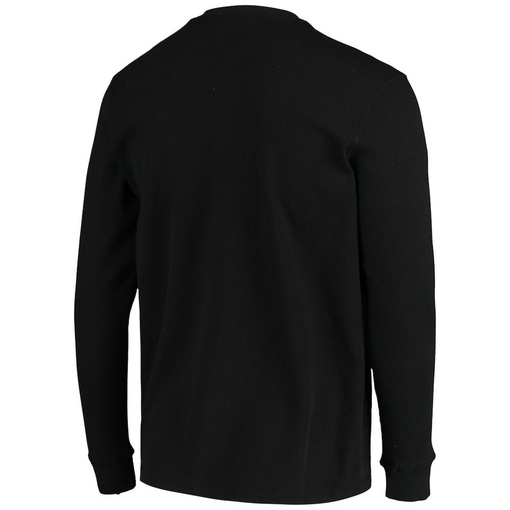 Dunbrooke Logo Maverick Thermal Henley Long Sleeve T-Shirt - Las Vegas Raiders