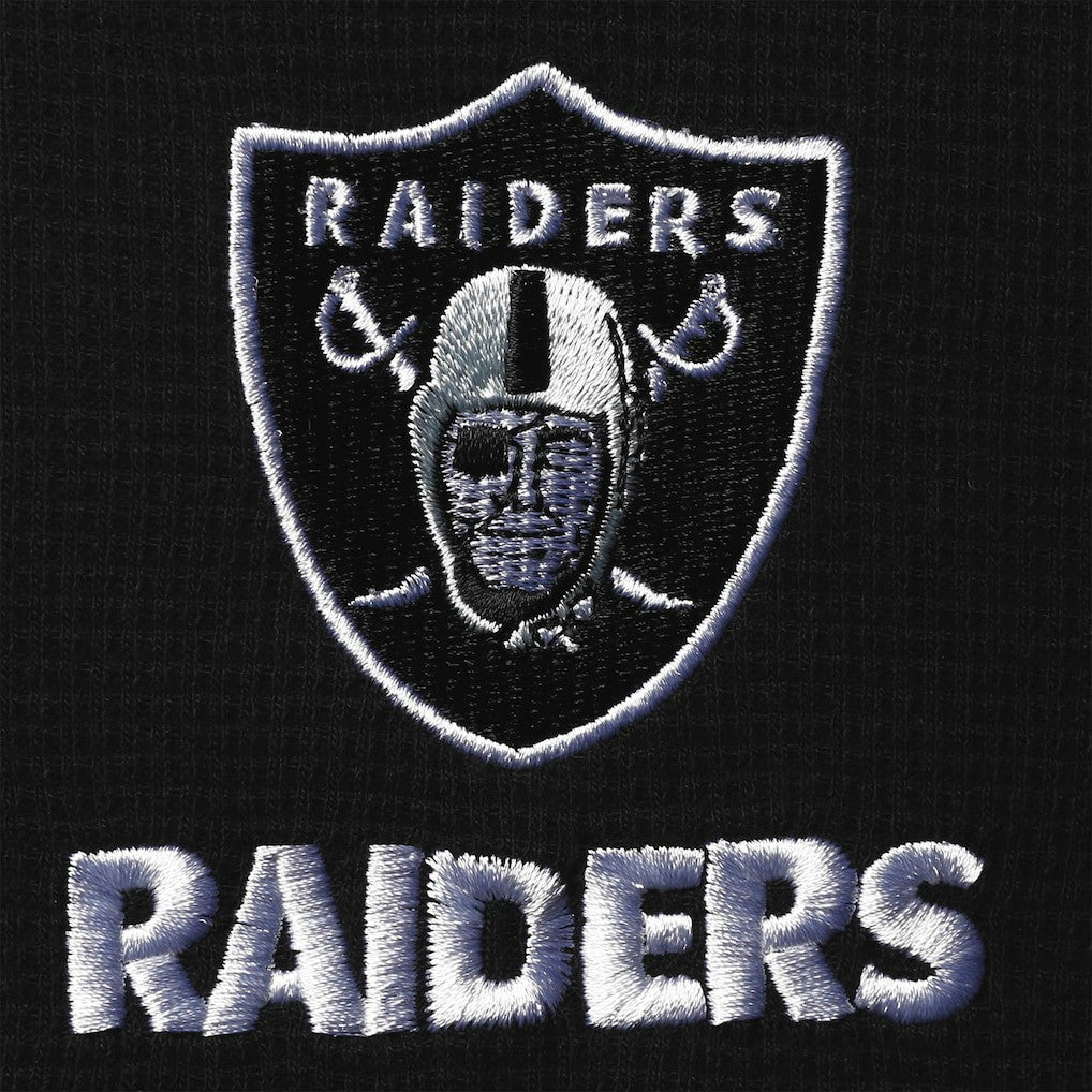 Dunbrooke Logo Maverick Thermal Henley Long Sleeve T-Shirt - Las Vegas Raiders