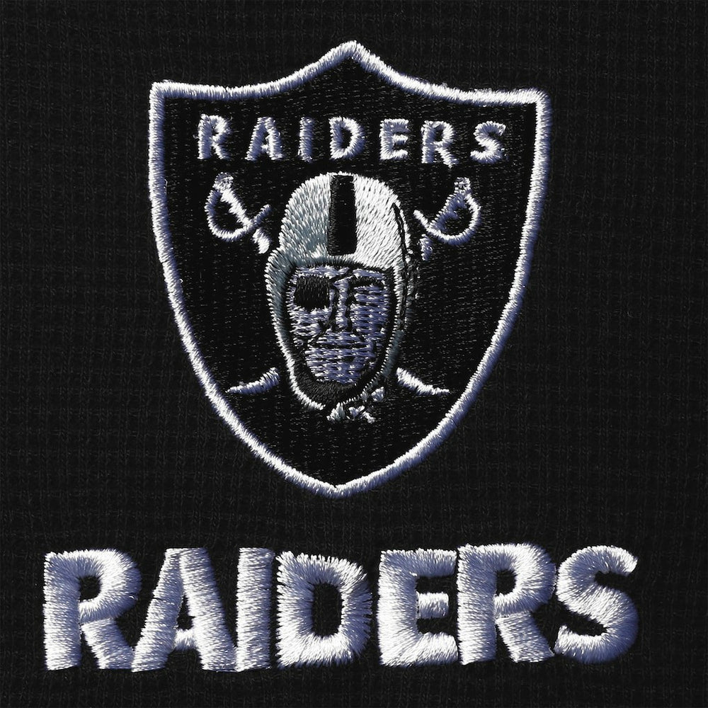 Dunbrooke Logo Maverick Thermal Henley Long Sleeve T-Shirt - Las Vegas Raiders