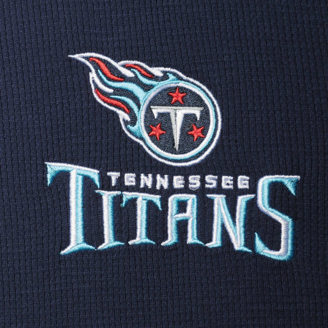 Dunbrooke Logo Maverick Thermal Henley Long Sleeve T-Shirt - Tennessee Titans