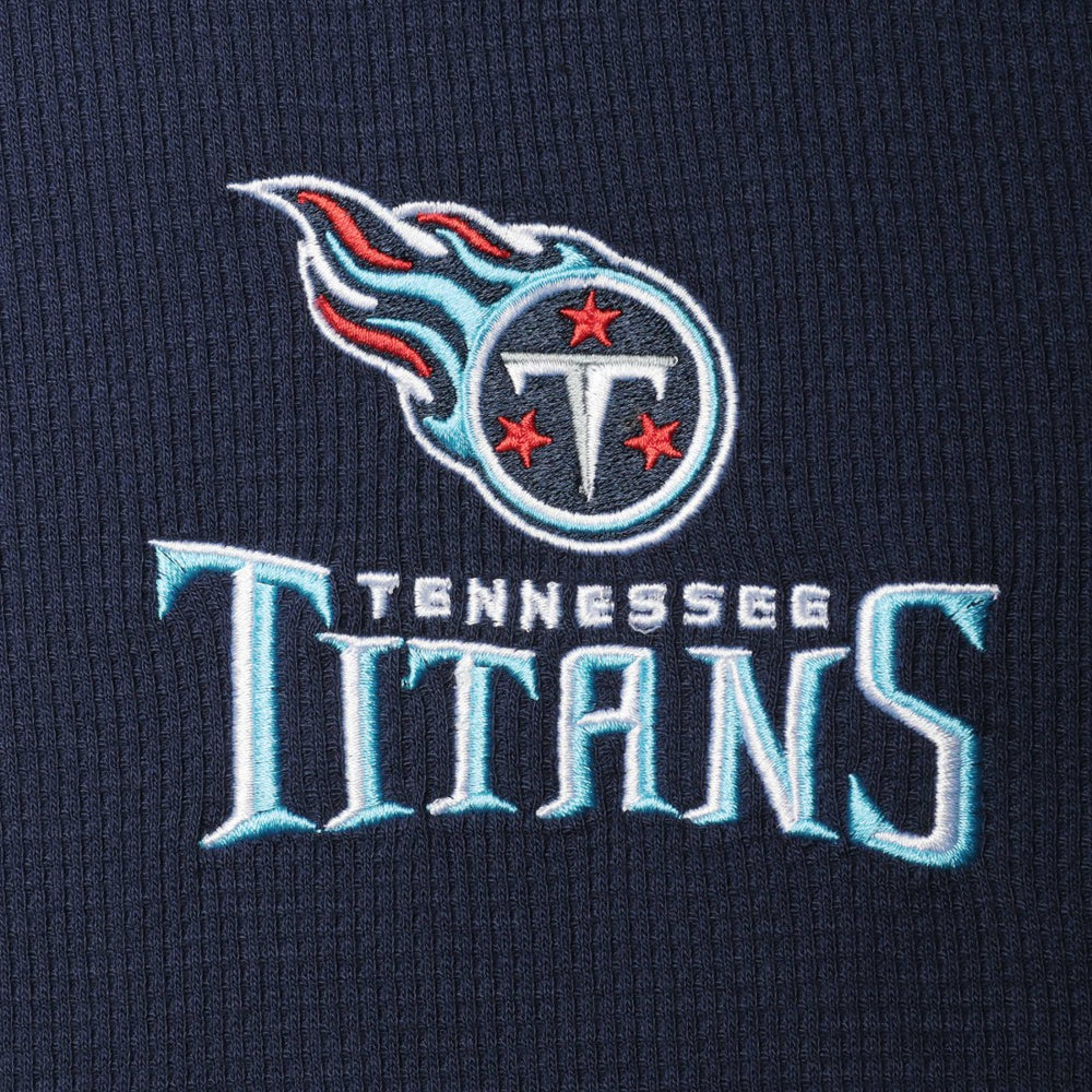 Dunbrooke Logo Maverick Thermal Henley Long Sleeve T-Shirt - Tennessee Titans