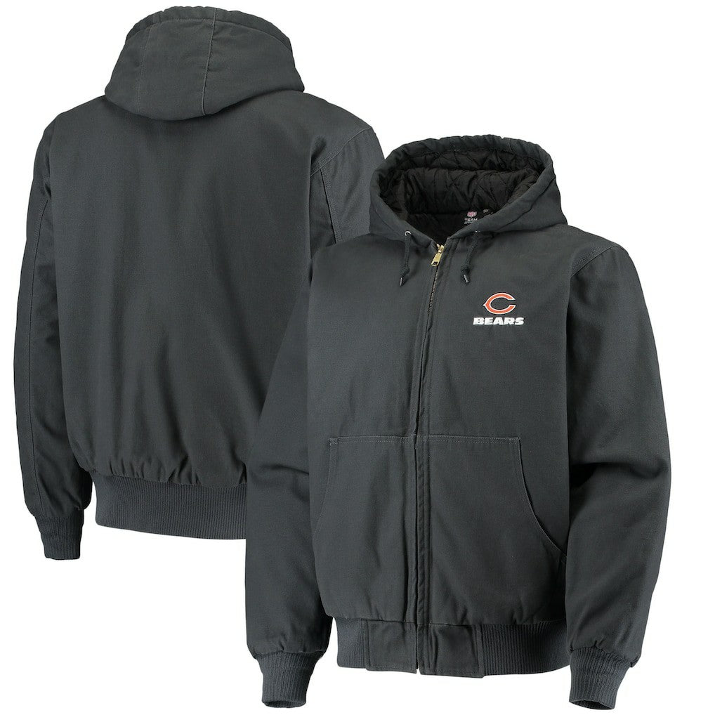 Dunbrooke Dakota Cotton Canvas Hooded Jacket - Chicago Bears