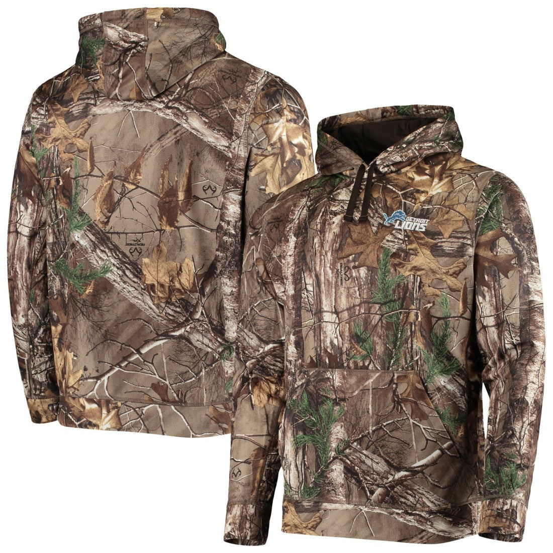 Dunbrooke Circle  Tech Fleece Pullover Hoodie - Detroit Lions