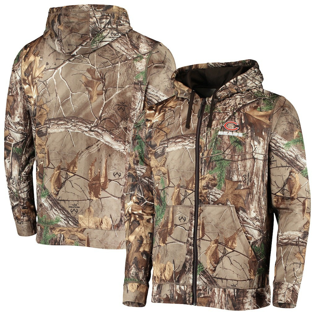 Dunbrooke Trophy Tech Fleece Full-Zip Hoodie - Chicago Bears