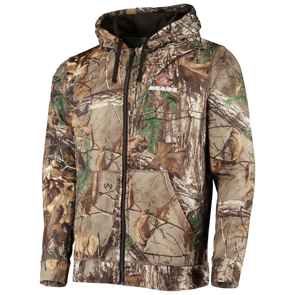 Dunbrooke Trophy Tech Fleece Full-Zip Hoodie - Chicago Bears