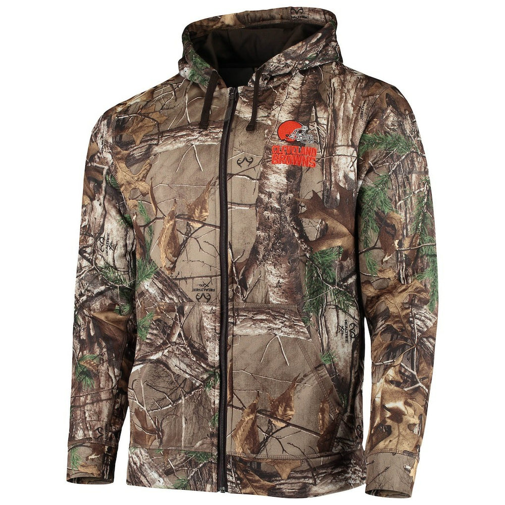 Dunbrooke Trophy Tech Fleece Full-Zip Hoodie - Cleveland Browns