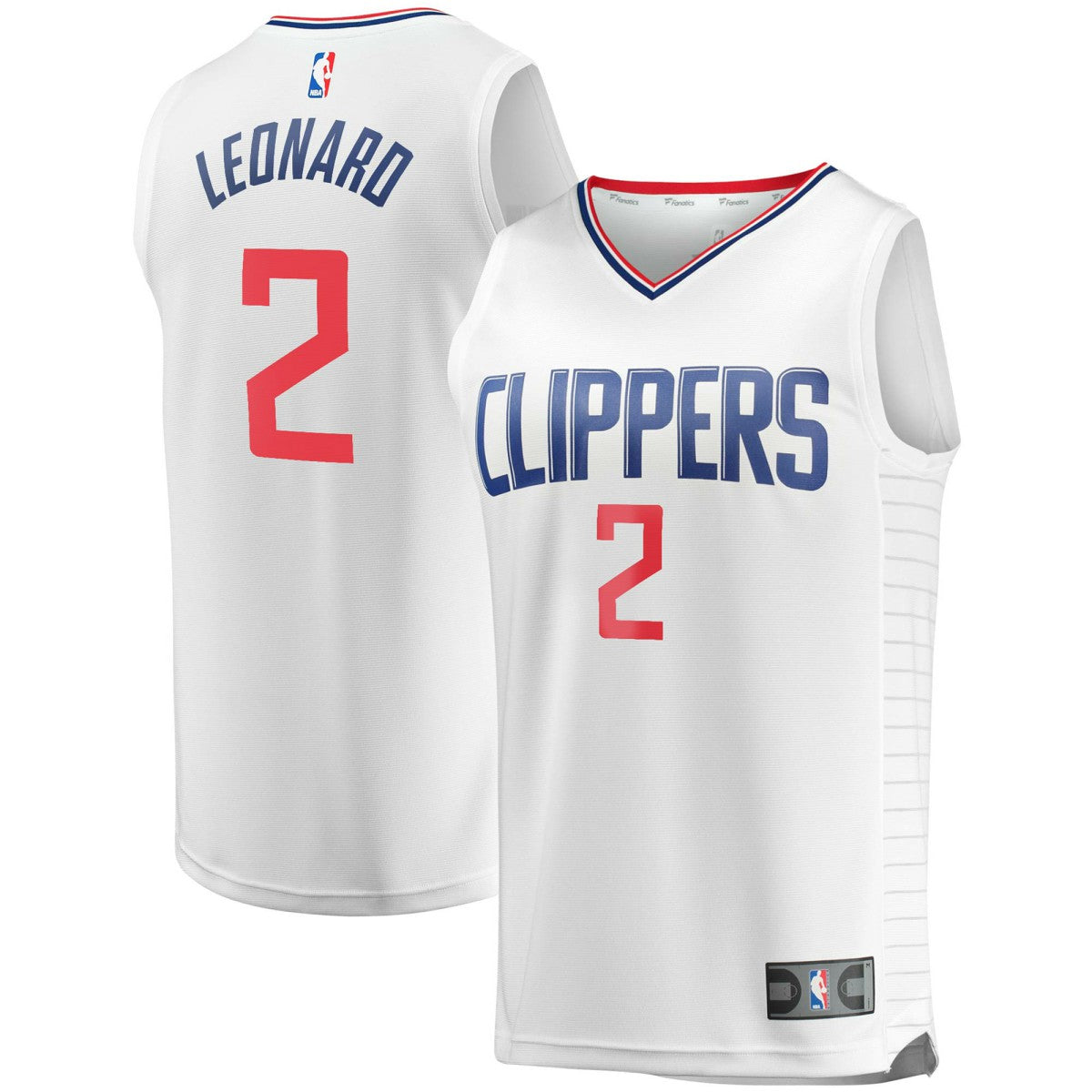 NBA Kawhi Leonard LA Clippers Youth 2020/21 Fast Break Player Jersey