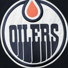 NHL Navy Connor McDavid Edmonton Oilers '47 Player Name & Number Lacer Pullover Hoodie