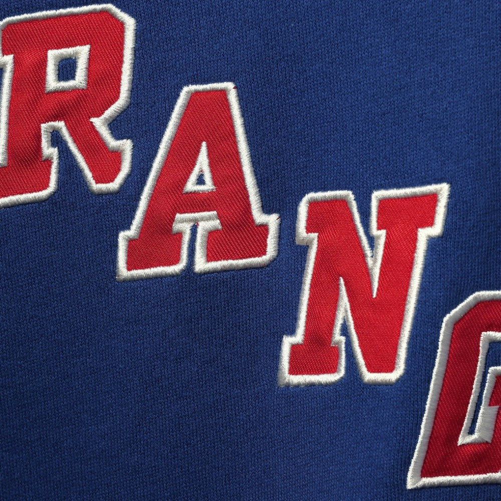 NHL Blue Wayne Gretzky New York Rangers '47 Retired Player Name & Number Lacer Pullover Hoodie