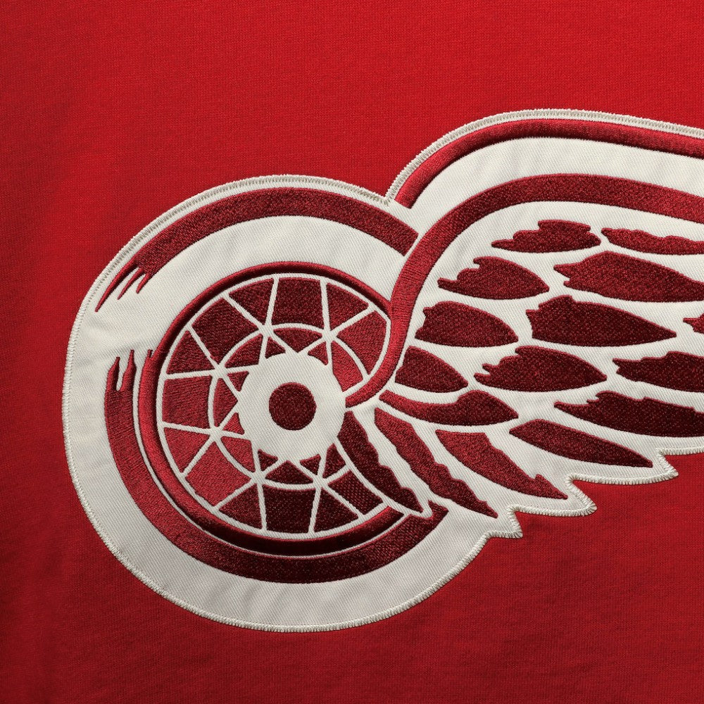 NHL Red Gordie Howe Detroit Red Wings '47 Retired Player Name & Number Lacer Pullover Hoodie