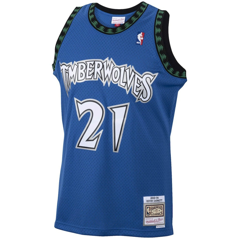 NBA Kevin Garnett Minnesota Timberwolves 2003/04 Hardwood Classics Swingman Jersey