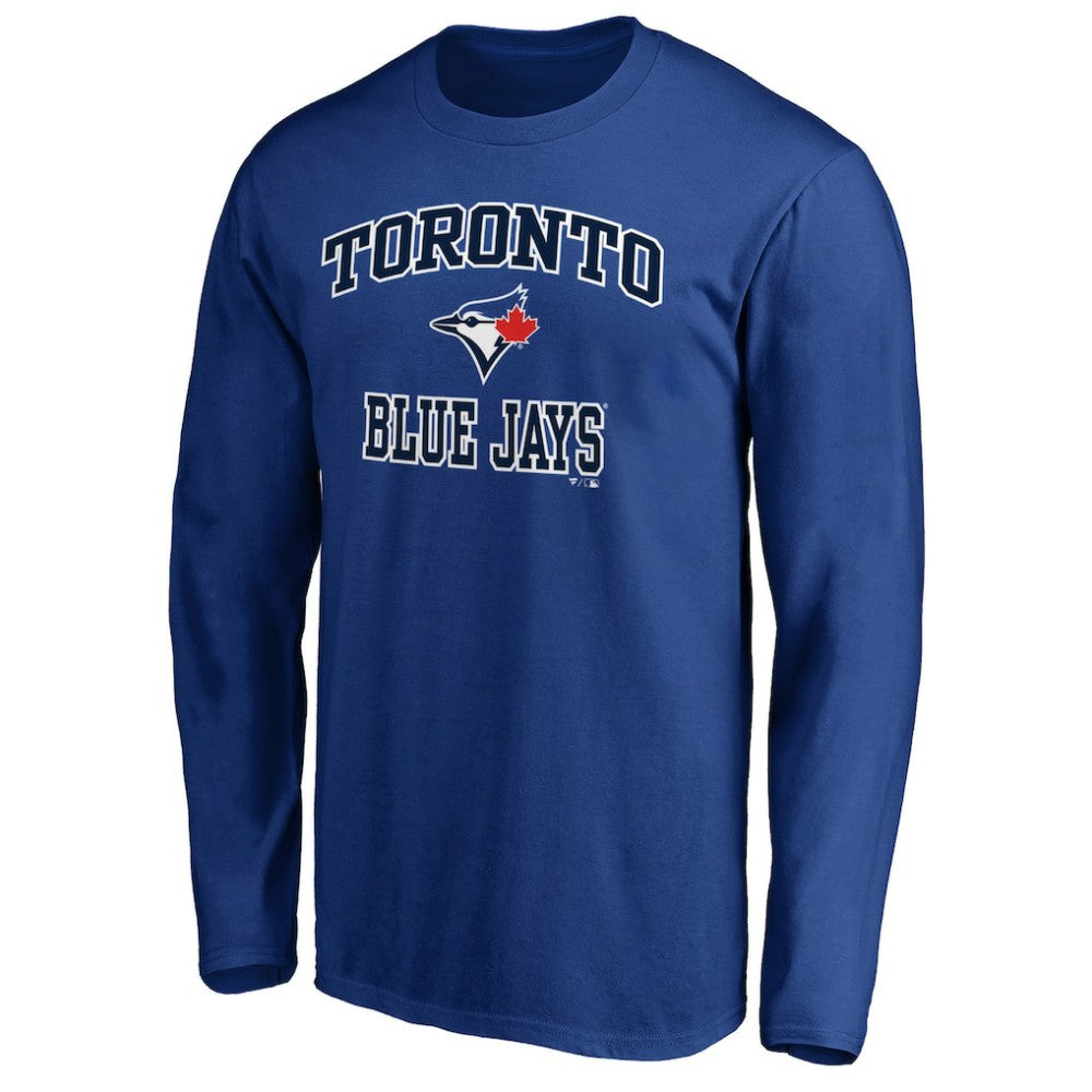 MLB Men's Royal Toronto Blue Jays Team Heart & Soul Long Sleeve T-Shirt