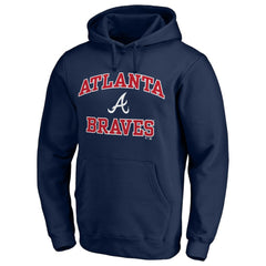 MLB Atlanta Braves Heart & Soul Pullover Hoodie
