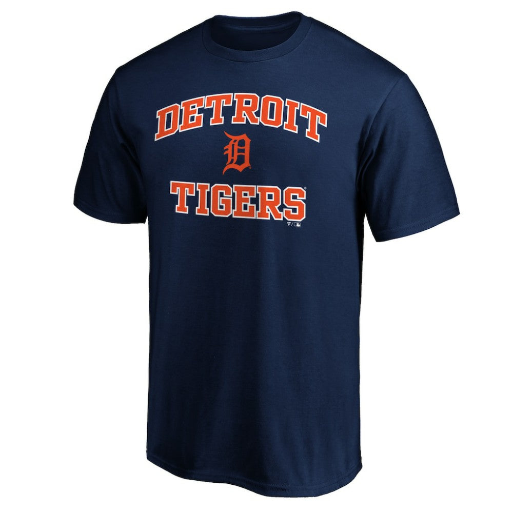 MLB Detroit Tigers Fanatics MTO Label Heart & Soul T-Shirt