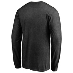 MLB Men's Charcoal Chicago White Sox Team Heart & Soul Long Sleeve T-Shirt