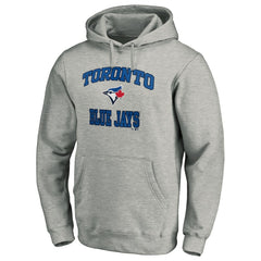 MLB Toronto Blue Jays Fanatics MTO Label Heart & Soul Pullover Hoodie