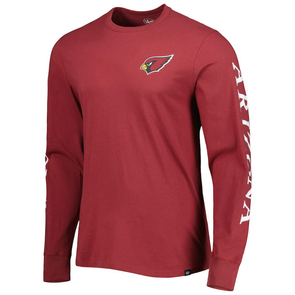 '47 Triple Threat Franklin Long Sleeve T-Shirt - Arizona Cardinals