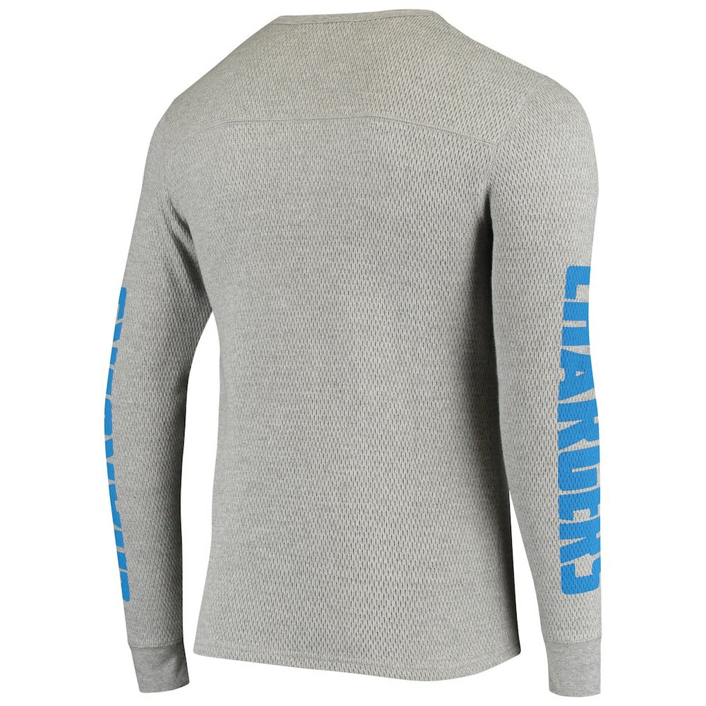 Junk Food Heavyweight Thermal Long Sleeve T-Shirt - Los Angeles Chargers