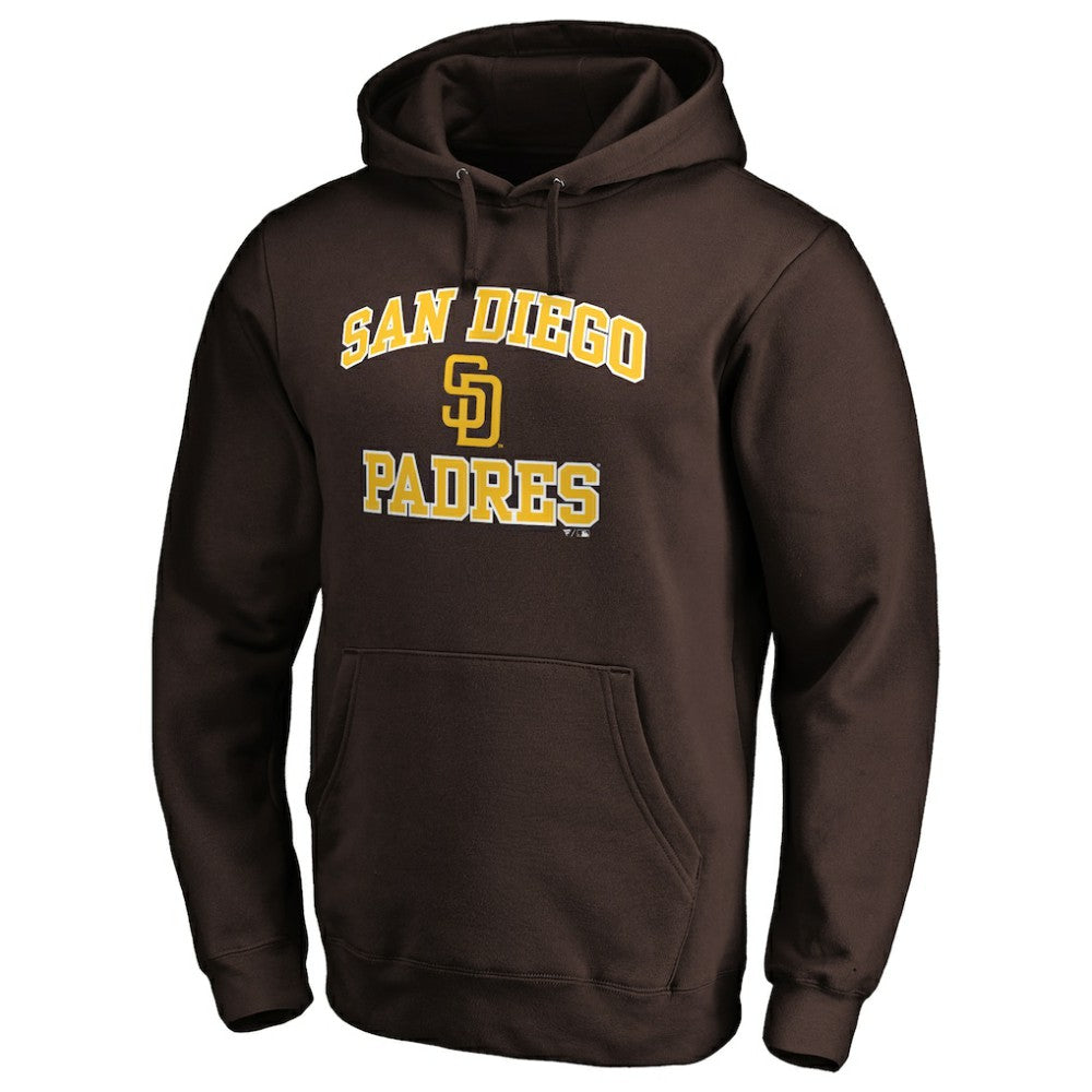 MLB San Diego Padres Fanatics MTO Label Heart & Soul Pullover Hoodie