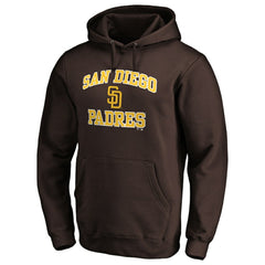 MLB San Diego Padres Fanatics MTO Label Heart & Soul Pullover Hoodie