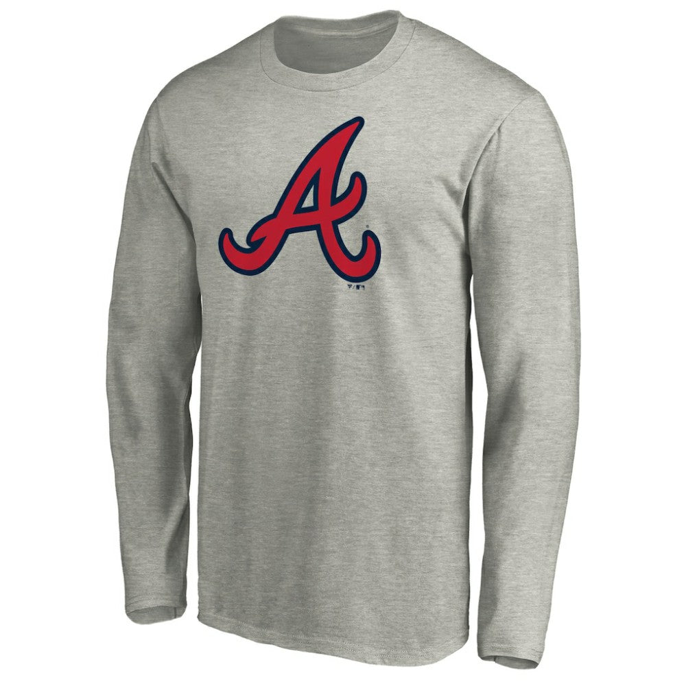 MLB Atlanta Braves Official Team Logo Long Sleeve T-Shirt