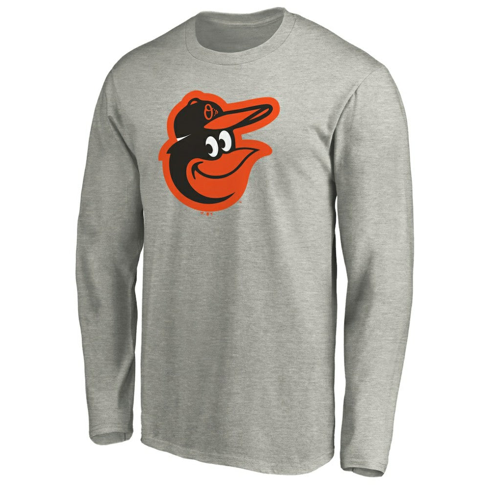 MLB Baltimore Orioles Official Team Logo Long Sleeve T-Shirt