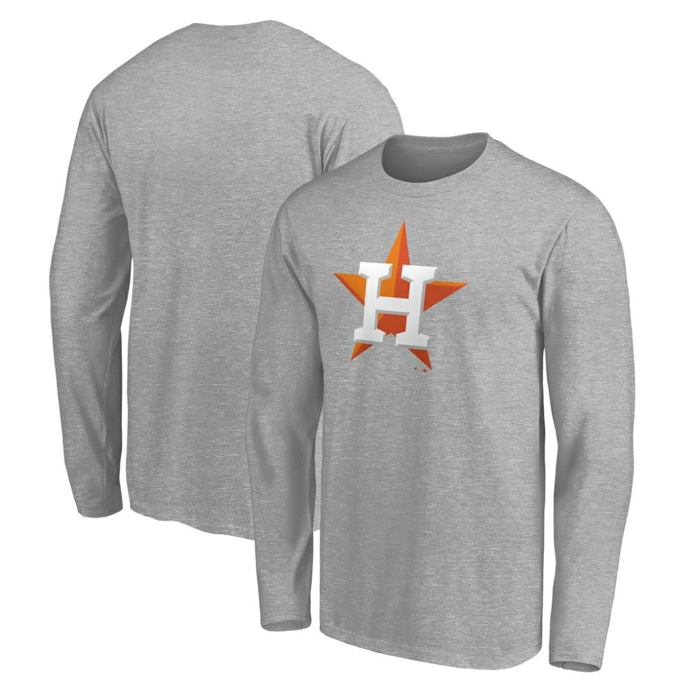 MLB Houston Astros Official Team Logo Long Sleeve T-Shirt