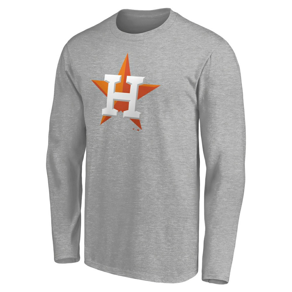 MLB Houston Astros Official Team Logo Long Sleeve T-Shirt