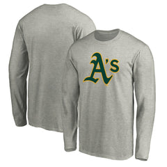 MLB Athletics Official Team Logo Long Sleeve T-Shirt