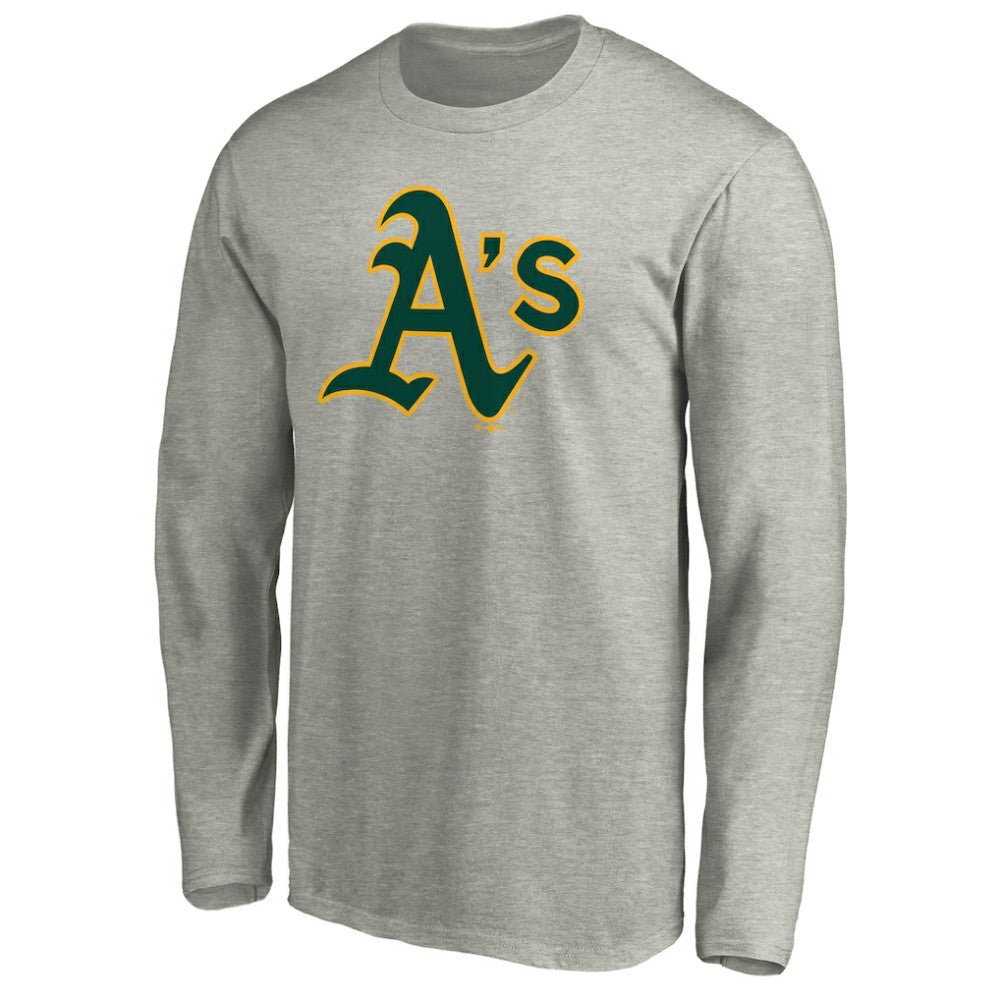 MLB Athletics Official Team Logo Long Sleeve T-Shirt