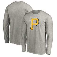 MLB Pittsburgh Pirates Official Team Logo Long Sleeve T-Shirt