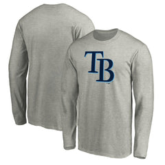 MLB Tampa Bay Rays Official Team Logo Long Sleeve T-Shirt
