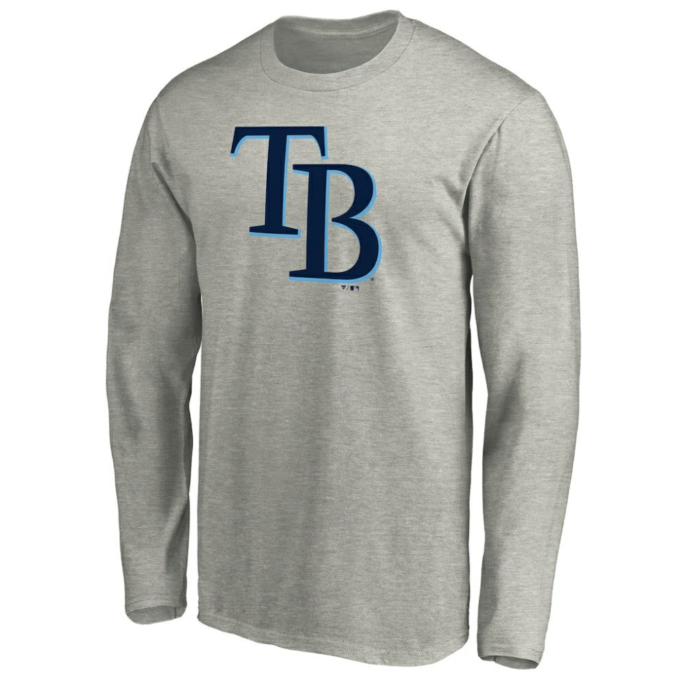 MLB Tampa Bay Rays Official Team Logo Long Sleeve T-Shirt
