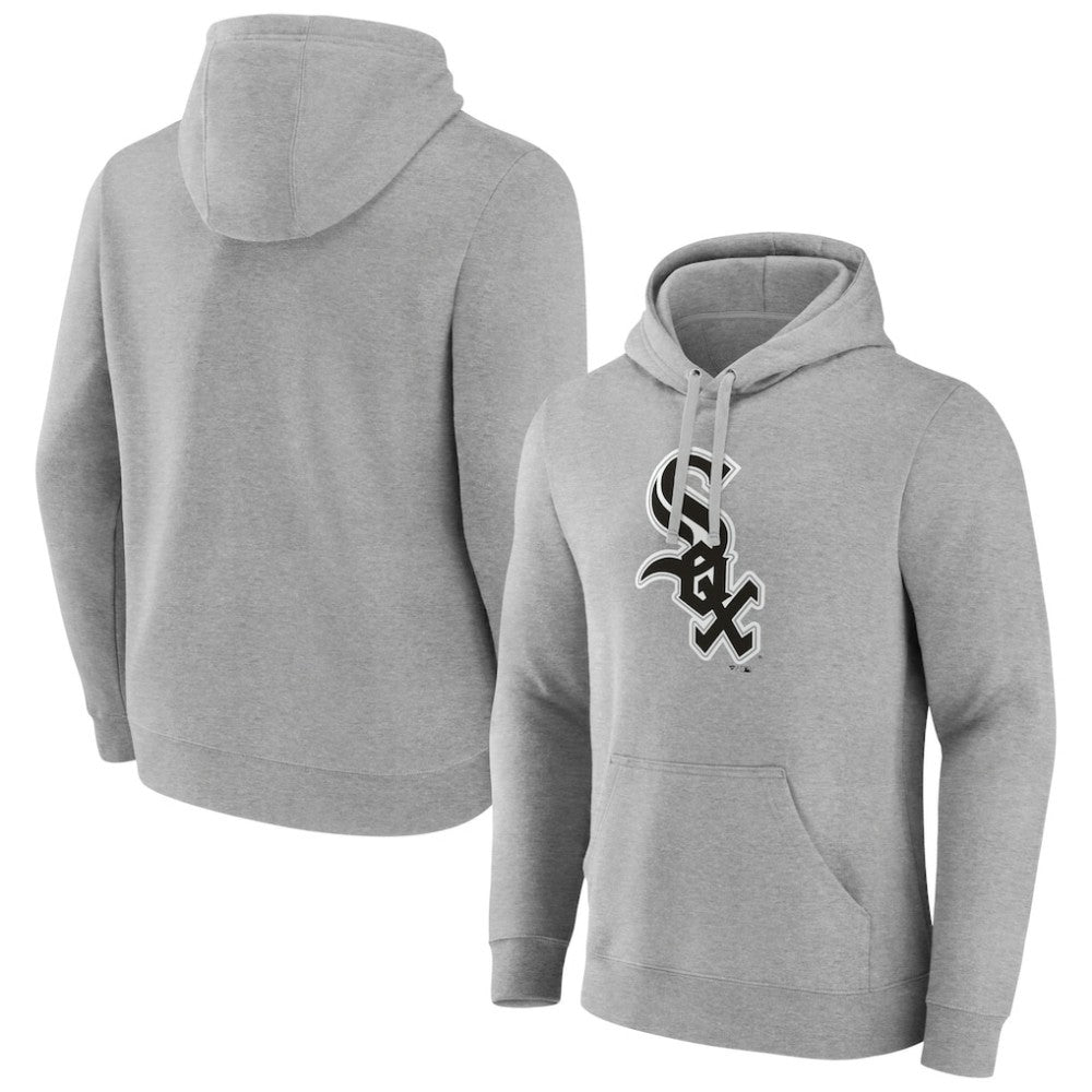 MLB Chicago White Sox Official Logo Fitted Pullover Hoodie
