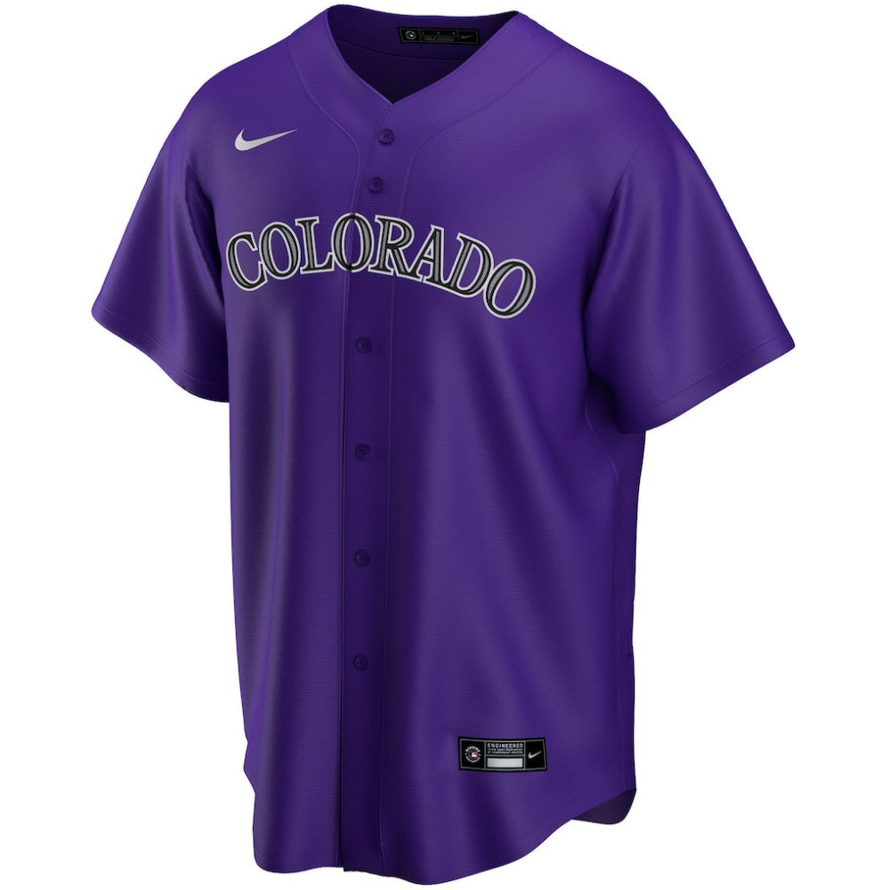 MLB Colorado Rockies Nike Alternate Replica Custom Jersey