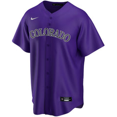 MLB Colorado Rockies Nike Alternate Replica Custom Jersey