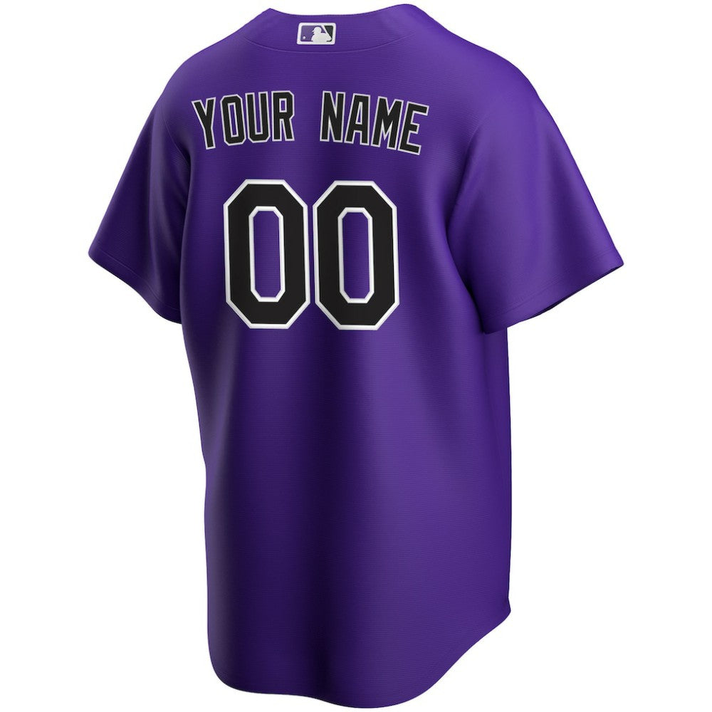 MLB Colorado Rockies Nike Alternate Replica Custom Jersey