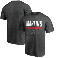 MLB Miami Marlins Win Stripe Logo T-Shirt II