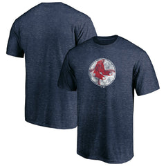 MLB Boston Red Sox Cooperstown Collection True Classics Throwback Logo Tri-Blend T-Shirt