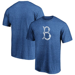 MLB Brooklyn Dodgers Cooperstown Collection True Classics Throwback Logo Tri-Blend T-Shirt