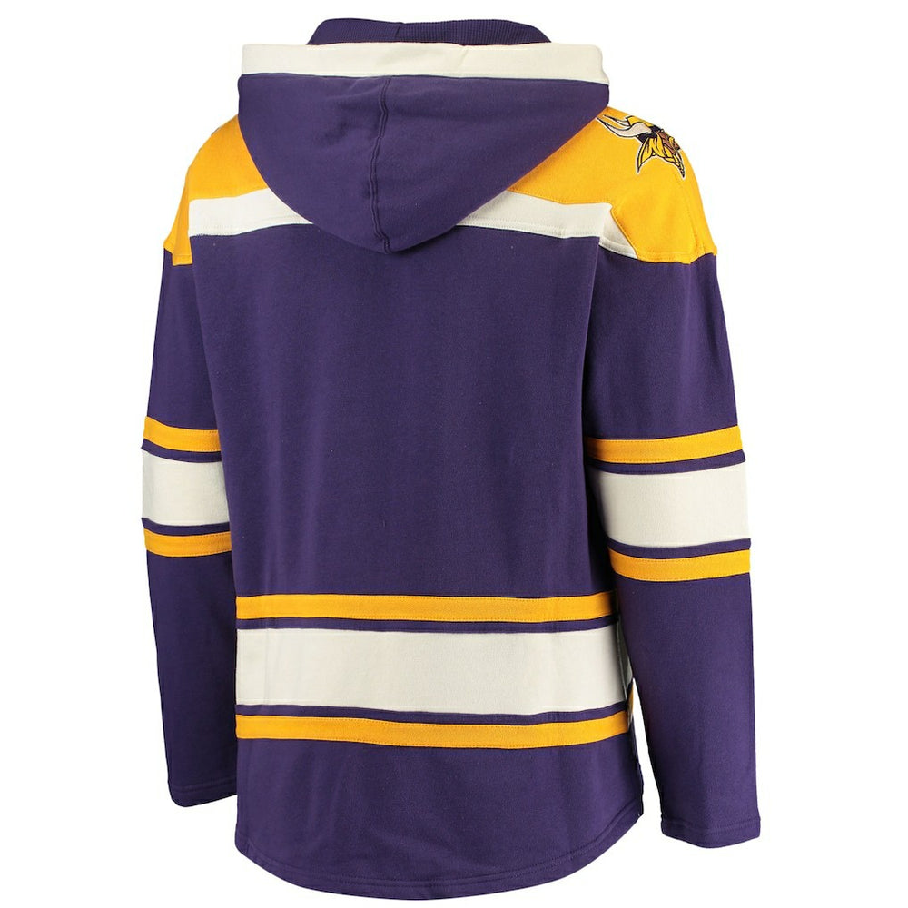 '47 Lacer V-Neck Pullover Hoodie - Minnesota Vikings